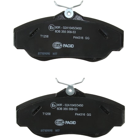 Pagid Brakes Disc Brake Pad, 355009531 355009531